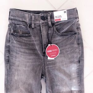 NEW Gray High Waisted Stretch Skinny Jeans